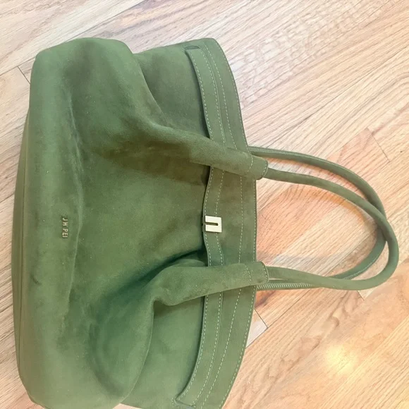 JW PEI Hana Medium Olive Green Women's Tote Bag - Picture 10 of 15